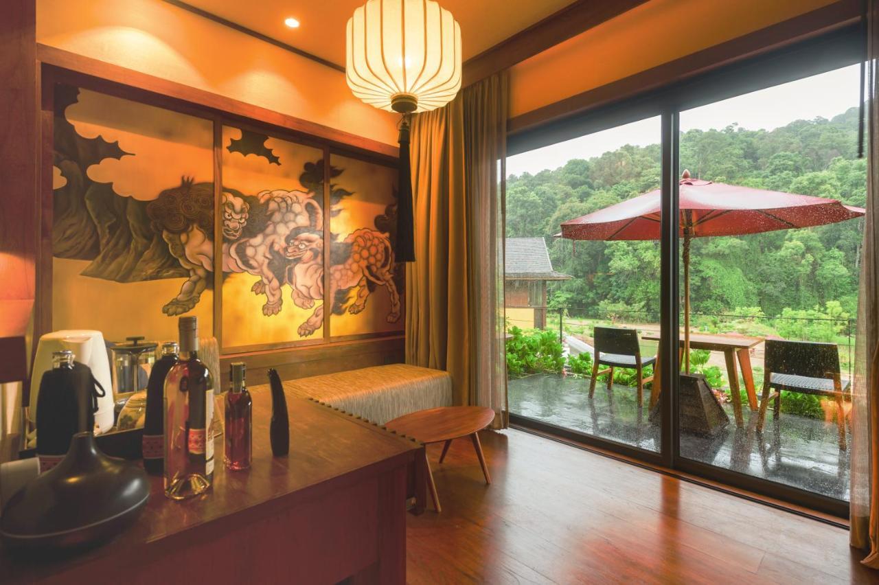 Onsen At Moncham Hotel Mae Rim Bagian luar foto